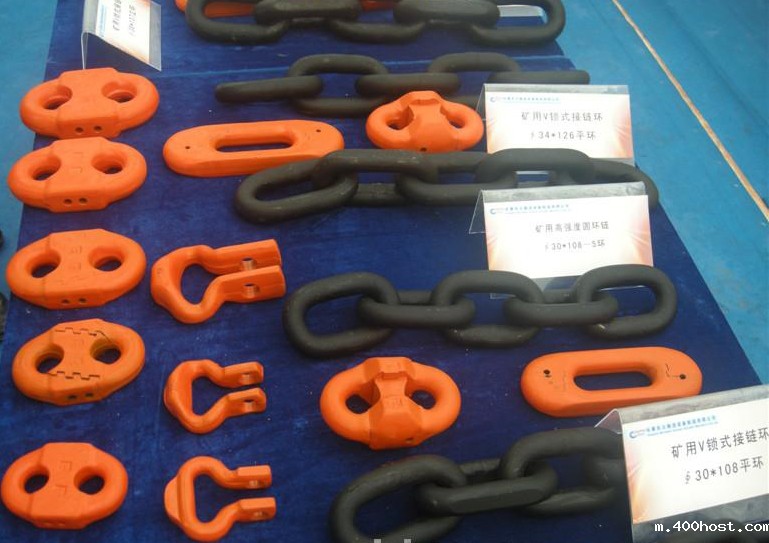 进口连接环，矿用锯齿连接环 V型索式连接环